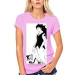 T Shirt Fairy Tail Rose Gajeel et Pantherlily Femme