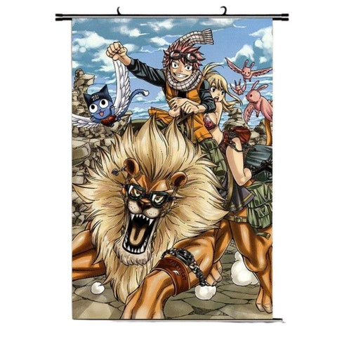 Poster Déroulant Fairy Tail Esprit Du Lion