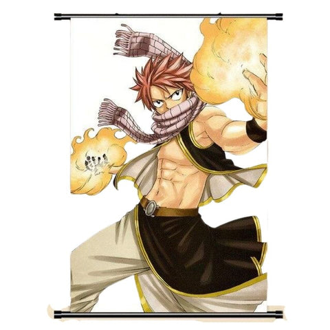Poster Déroulant Fairy Tail Natsu Dragneel