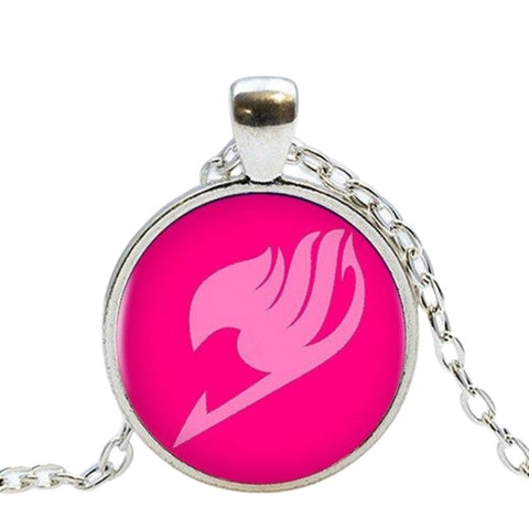 collier fairy tail argent