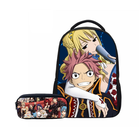 Cartable Fairy Tail Natsu et Lucy