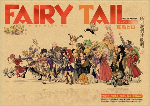 Poster Fairy Tail Manga