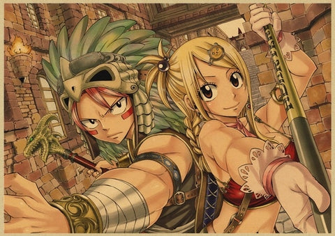 Poster Fairy Tail Combat